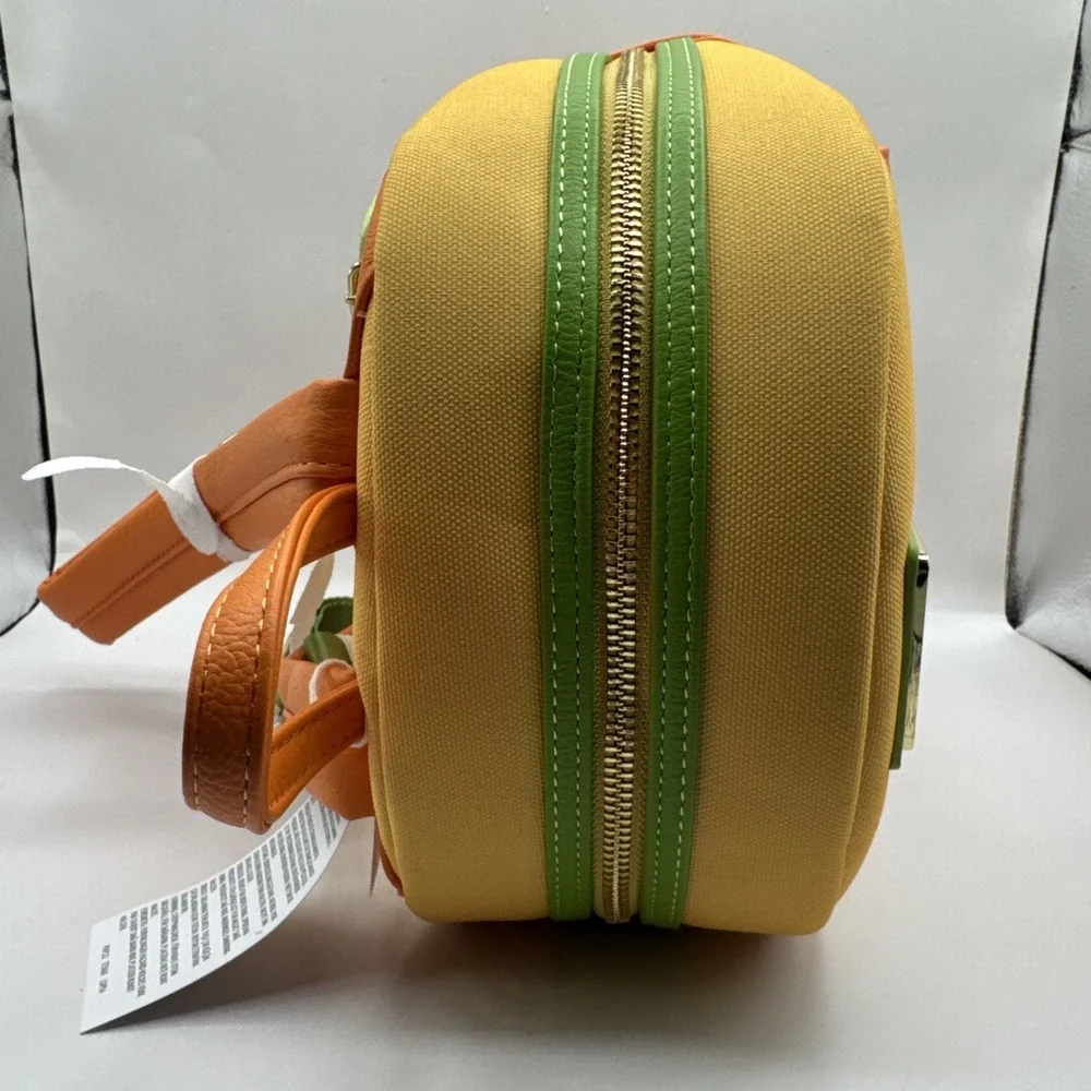 Disney‎ Parks Loungefly 2025 EPCOT Flower & Garden Orange Bird Backpack NEW NWT